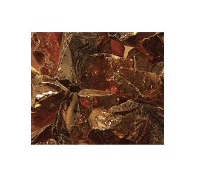Heat & Glo Amber Glass Media - Required Quantities Vary by Fireplace or Fire Table  (MEDIA-AMBER-48)